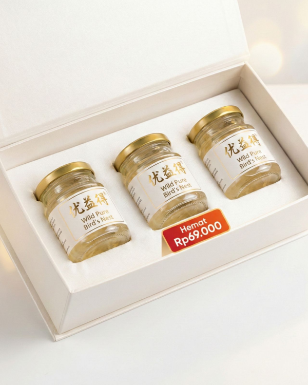 You Yi De Wild Pure Bird's Nest – Box of 3 Bottles (Promo Pack)